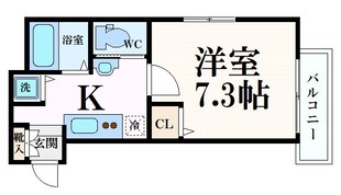 CASA VERDE高辻の物件間取画像